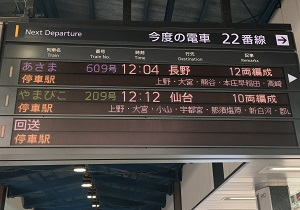 新幹線あさまで軽井沢へ